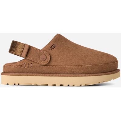 UGG Goldenstar Clog - Veloursleder, Braun, Größe 38.5 - Clog UGG Goldenstar Clog - Veloursleder, Braun, Größe 38.5 - Clog