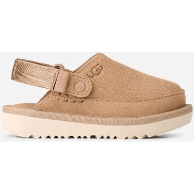UGG® Goldenstar Clog für Kinder UGG® EU in Beige, Größe 27.5, Wildleder UGG® Goldenstar Clog für Kinder UGG® EU in Beige, Größe 27.5, Wildleder