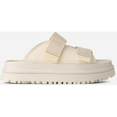 UGG® GoldenGlow Slide für Kinder in White, Größe 35, Synthetik UGG® GoldenGlow Slide für Kinder in White, Größe 35, Synthetik