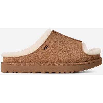 UGG® Greenport Slide für Damen UGG® EU in Brown, Größe 36, Wildleder UGG® Greenport Slide für Damen UGG® EU in Brown, Größe 36, Wildleder