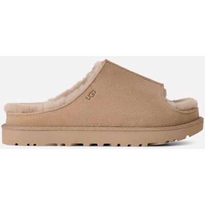UGG® Greenport Slide für Damen UGG® EU in Beige, Größe 38, Wildleder UGG® Greenport Slide für Damen UGG® EU in Beige, Größe 38, Wildleder