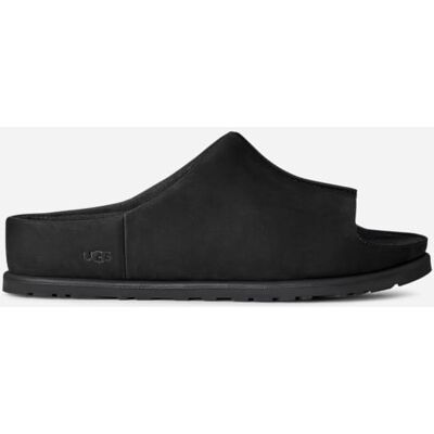 UGG® Otzo Slide für Herren in Black, Größe 40, Nubukleder UGG® Otzo Slide für Herren in Black, Größe 40, Nubukleder