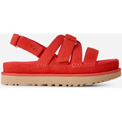 UGG® Goldenstar Gleam Sandale für Damen in Red Pepper, Größe 36, Wildleder UGG® Goldenstar Gleam Sandale für Damen in Red Pepper, Größe 36, Wildleder