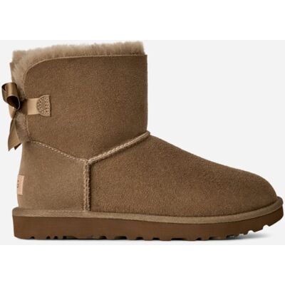 UGG® Mini Bailey Bow II für Damen UGG® EU in Brown, Größe 42, Schaffell UGG® Mini Bailey Bow II für Damen UGG® EU in Brown, Größe 42, Schaffell
