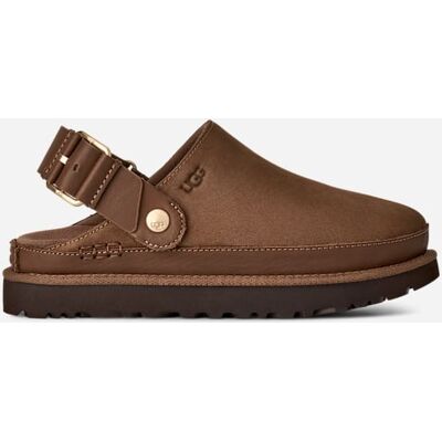 UGG® Goldenstar Villa Clog für Damen UGG® EU in Brown, Größe 38.5, Nubukleder UGG® Goldenstar Villa Clog für Damen UGG® EU in Brown, Größe 38.5, Nubukleder