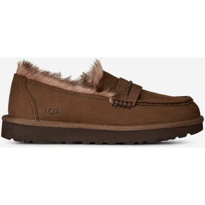 UGG® Ellis Loafer aus Nubukleder für Damen in Brown, Größe 43 UGG® Ellis Loafer aus Nubukleder für Damen in Brown, Größe 43