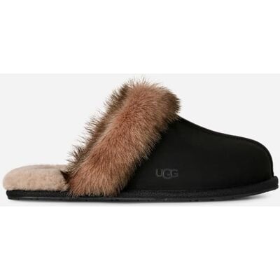 UGG® Scuffette Hausschuh aus Nubukleder für Damen in Black, Größe 39 UGG® Scuffette Hausschuh aus Nubukleder für Damen in Black, Größe 39