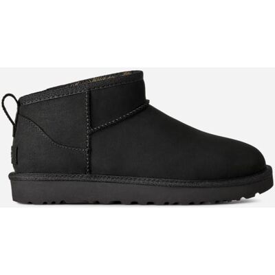 UGG® Classic Ultra Mini Boot aus Nubukleder für Damen in Black, Größe 43 UGG® Classic Ultra Mini Boot aus Nubukleder für Damen in Black, Größe 43