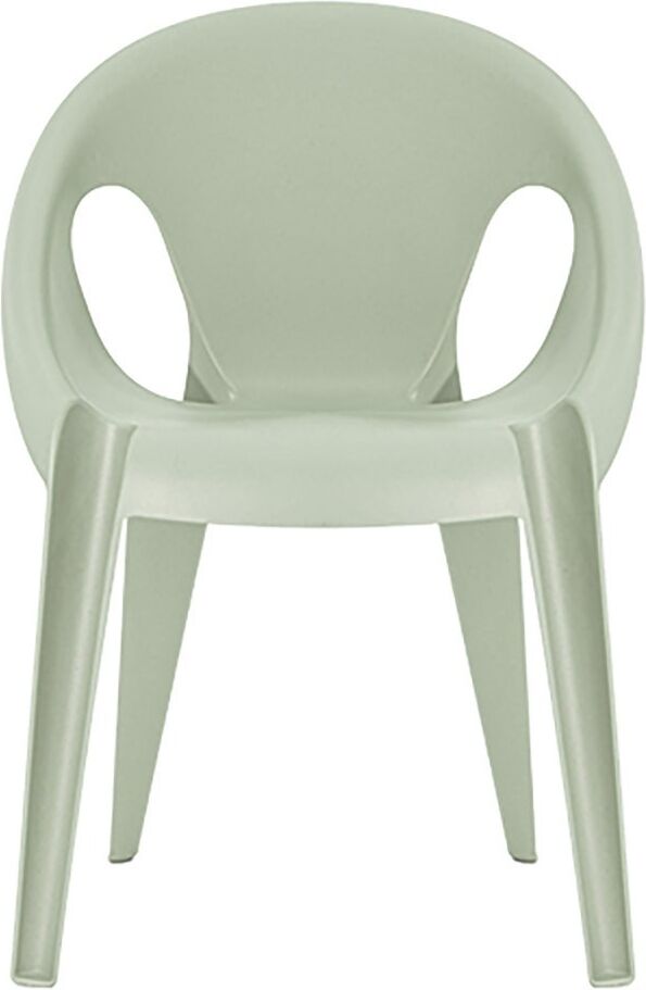 Magis bell chair set aus 4 stühlen, hergestellt aus 100 % recycelbarem