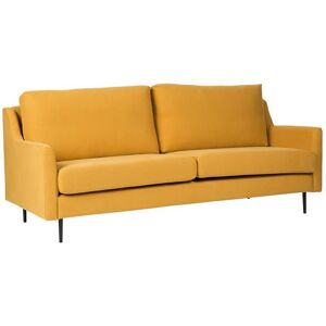 Somcasa london gepolstertes sofa mit metallbeinen