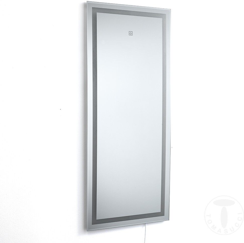 Tomasucci line wandspiegel mit integrierter led und touch-schalter