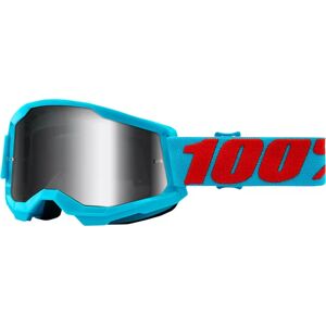 Crossbrille 100% Strata 2 SUMMIT silber verspiegelt