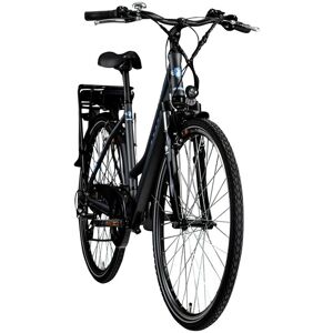 ZÜNDAPP E-Bike Trekking »Green 7.7«, 28 Zoll, RH: 48 cm, 21-Gang - grau - grau