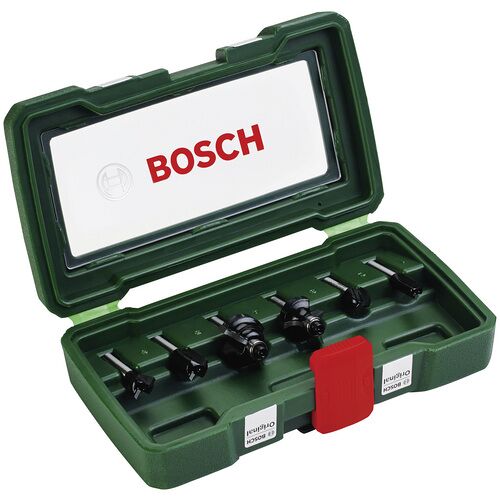 Bosch Fräser-Set, Hartmetall - bunt - bunt