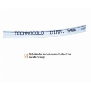 Technocold Kondensatschlauch PVC glasklar 6x9 mm ID, 50 m Rolle