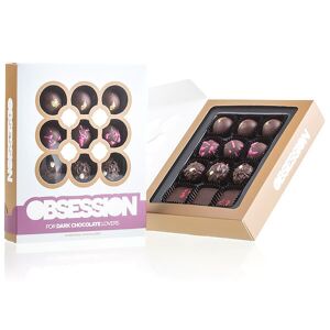 Chocolissimo Dark Obsession - Pralinen - 12 Pralinen aus Zartbitterschokolade