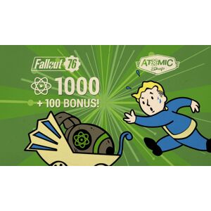 Microsoft Fallout 76: 1.000 (+100 als Bonus) Atome (Xbox ONE / Xbox Series X S)