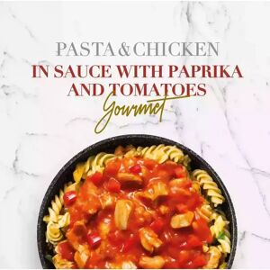 HSN Gourmet pasta mit hähnchen in einer tomaten-paprika-sauce - 410 g