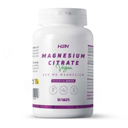 HSN Magnesiumcitrat (200 mg magnesium) - 120 tabs