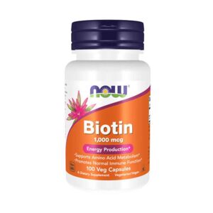 Now Foods Biotin 1000 mcg - 100 veg caps