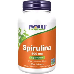 Now Foods Spirulina 500 mg - 200 tabs