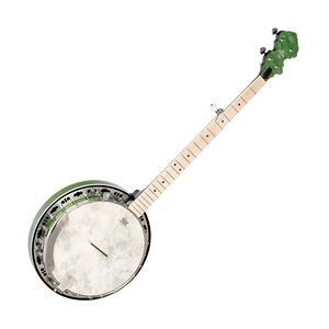 Ortega OBJE400TGR 5-String Banjo Transparent Green