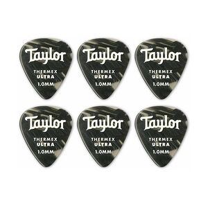 Taylor Thermex 6er Pack UltraPicks Black Onyx 1,00 Premium 351