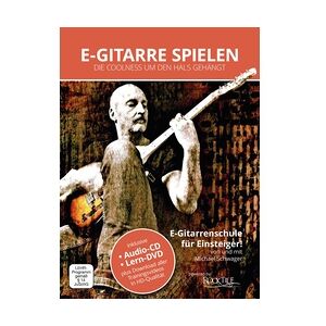 Rocktile Michael Schwager, E-Gitarre spielen, E-Gitarrenschule + DVD und Playback-CD