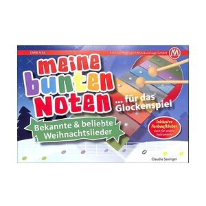 Meine bunten Noten für Glockenspiel (Weihnachten)