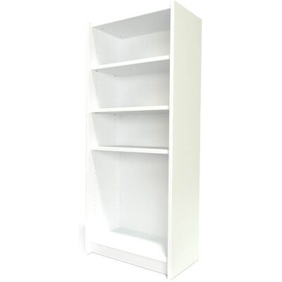 ABC MEUBLES Bücherregal aus Holz - Weiß ABC MEUBLES Bücherregal aus Holz - Weiß
