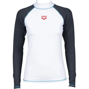 arena Damen Sonnenschutz Langarm Shirt Rash - female - Weiß - M