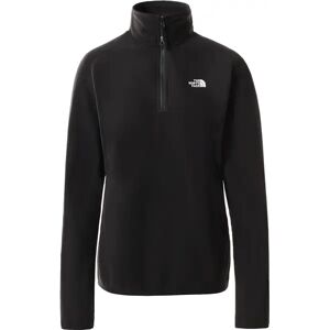 THE NORTH FACE Damen Pullover W 100 GLACIER 1/4 ZP - female - Schwarz - XL