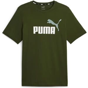 PUMA Herren Shirt ESS 2 Col Logo Tee - male - Grau - S