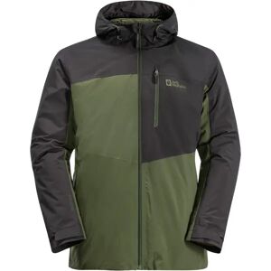 JACK WOLFSKIN Herren Doppeljacke FELDBERG 3IN1 JKT M - male - Grau - XL