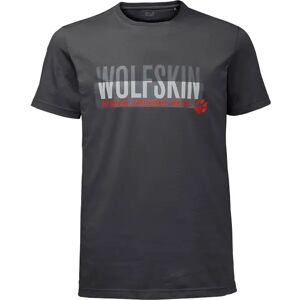 JACK WOLFSKIN Herren Outdoor-Shirt Slogan T Men - male - Grau - L