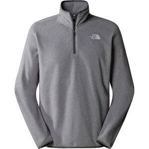 THE NORTH FACE Herren Rolli M 100 GLACIER 1/4 ZIP - EU - male - Grau - XXL