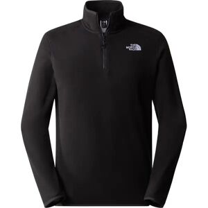 THE NORTH FACE Herren Rolli M 100 GLACIER 1/4 ZIP - EU - male - Schwarz - XXL