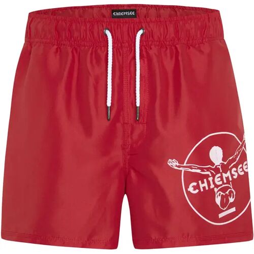 CHIEMSEE Badehose mit CHIEMSEE Print am linken Bein - male - Rot - S