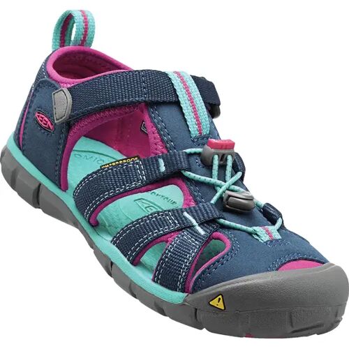 KEEN Mädchen Outdoor Sandalen Seacamp II CNX - female - Grau - 25-26