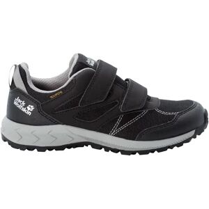 JACK WOLFSKIN Kinder Multifunktionsschuhe WOODLAND TEXAPORE LOW VC K - unisex - Silber - 26