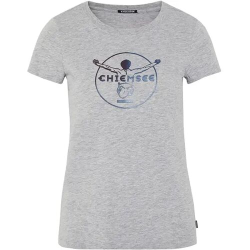 CHIEMSEE T-Shirt mit CHIEMSEE Jumper - female - Silber - XL