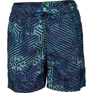 ARENA Kinder Badeshorts BOYS BEACH BOXER ALLOVER - unisex - Grün - 116