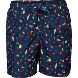 ARENA Kinder Badeshorts BOYS BEACH BOXER ALLOVER - unisex - Bunt - 164