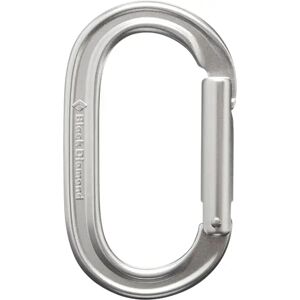 BLACK DIAMOND Schlosserei OVAL KEYLOCK CARABINER - unisex - Silber - -