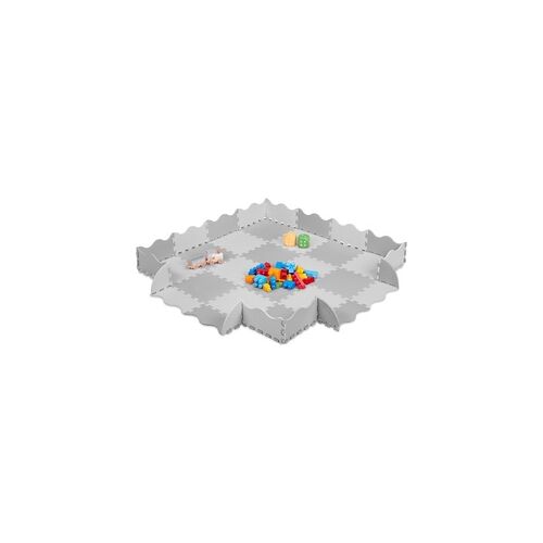 Relaxdays, Spielteppich + Spielmatte, . Puzzlematte (31.5 x 31.5 x 1 cm)