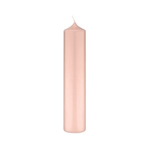 Kopschitz Kerzen Altarkerzen, Kaminkerzen Taupe Rosa 250 x Ø 80 mm, 4 Stück, Kerzen mit Dornbohrung in RAL Kerzengüte Qualität