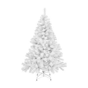 Haushalt International Künstlicher Weihnachtsbaum Weiß Kunststoff 180cm