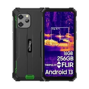 Blackview BV8900 Green Rugged Octa Core Smartphone, Outdoorhandy mit 8 GB RAM und 256 GB Speicher