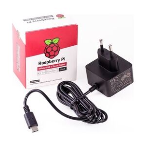 Raspberry PI USB-Netzteil für PI 4 schwarz USB-C 5.1V 3A 1.5M