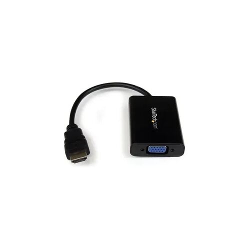 StarTech.com HDMI auf VGA Video Konverter mit Audio fuer Desktop PC / Laptop / Ultrabook - 1920x1080